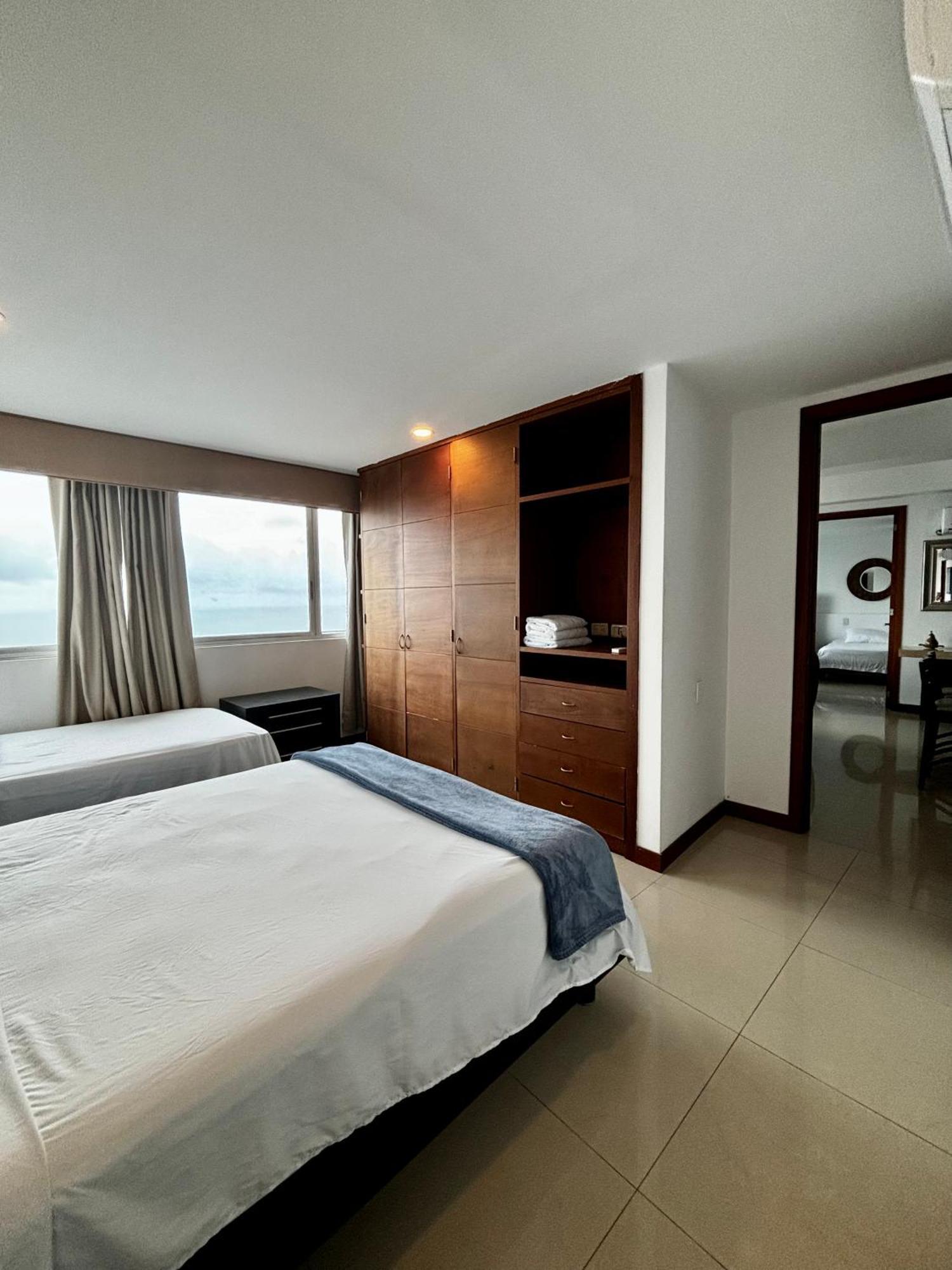 Paraiso En Bocagrande Con Vista Al Mar Cartagena Exteriör bild