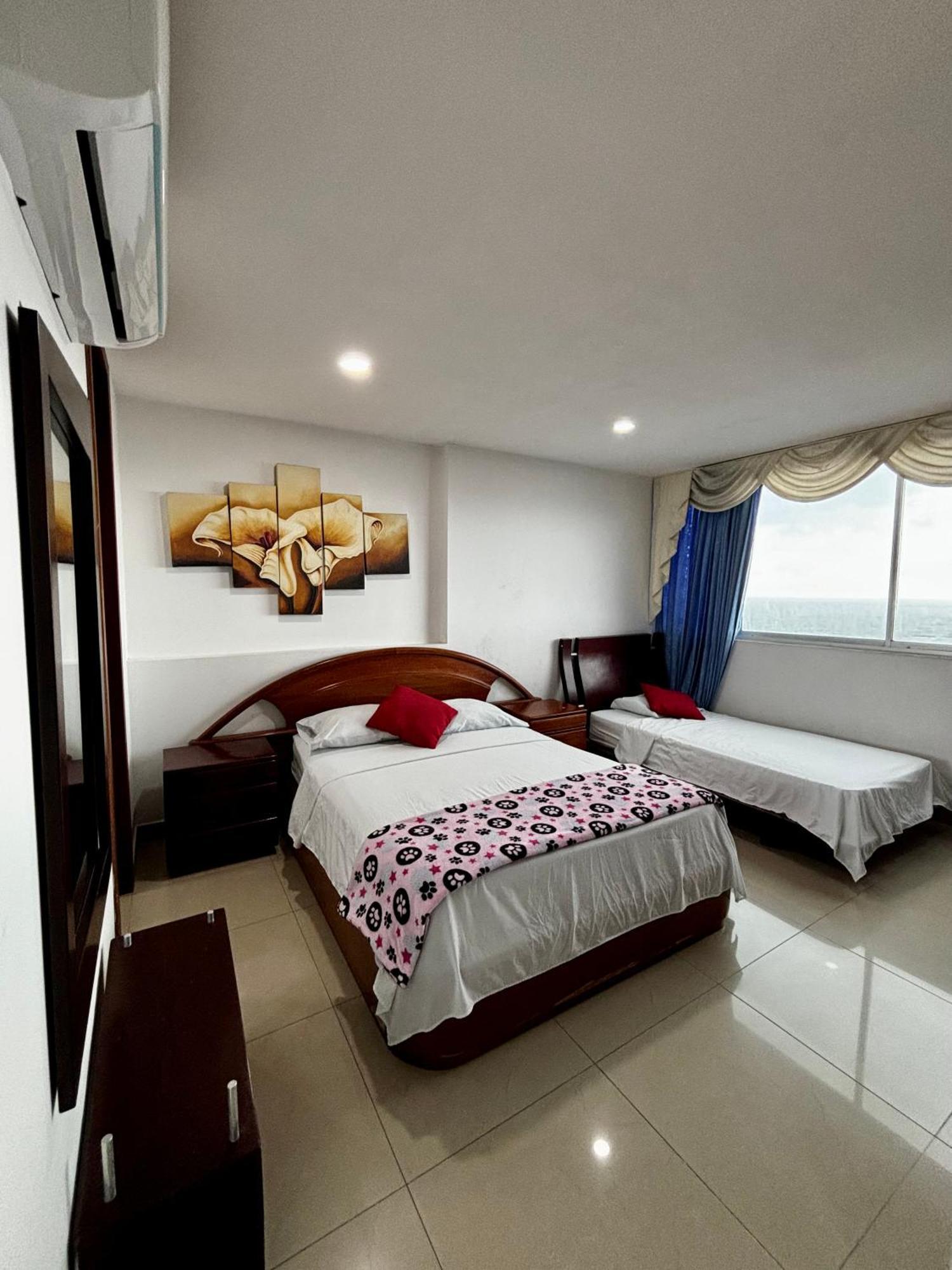 Paraiso En Bocagrande Con Vista Al Mar Cartagena Exteriör bild